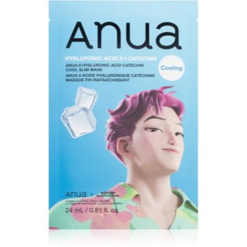 Anua K-Pop Demon Hunters Hyaluronic Acid 8 + Catechin mască textilă hidratantă cu efect racoritor - imagine 2